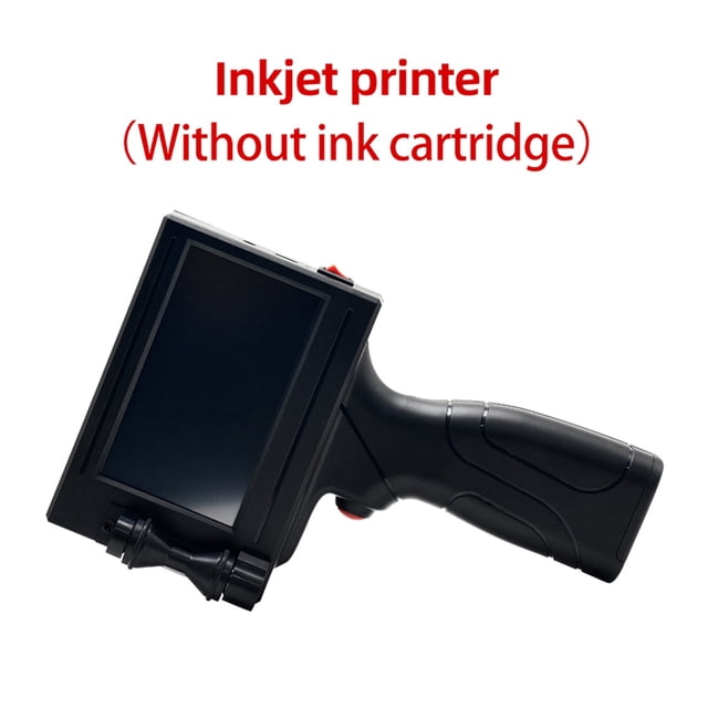 Zilai Portable Handheld Inkjet Label Printer with Adjustable Font Size, Black Ink, 1 Piece Count