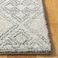 thumbnail image 3 of SAFAVIEH Abstract Tendrils Geometric Runner Rug, Ivory/Grey, 2'3" x 6', 3 of 7