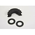 thumbnail image 4 of 3/4" Bow Shackle BLACK Screw Pin 10500LB Plastic noise vibration Reducer Jeep CJ, 4 of 5