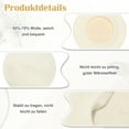 thumbnail image 4 of Unatoiry Solid Color Beret Hat Versatile Addition To Outfit Woman Bonnet Cap Hats For Women Winter Hats Caps Milk White, 4 of 6
