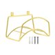 thumbnail image 2 of Soporte para manguera de jardín, soporte para carrete de manguera de agua, suministros de montaje en pared, organizador resistente, estante para tuberías de agua para patio, exterior, Oro, 2 of 8