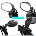 thumbnail image 4 of 2 uds espejo de bicicleta espejo de manillar giratorio de 360 grados espejo de bicicleta gran angular espejo de bicicleta espejo convexo acrílico a prueba de golpes, 4 of 5