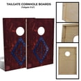 thumbnail image 2 of Slick Woody's Tailgate Arkansas State Flag Cornhole Board Set in Red (8 Bags), 2 of 2