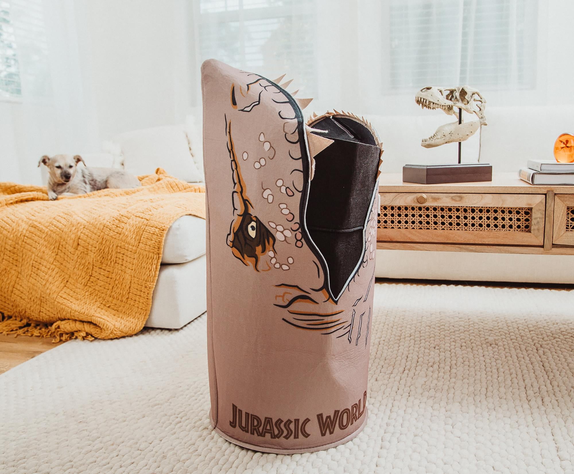 Jurassic World Open-Mouth T-Rex Laundry Clothes Hamper
