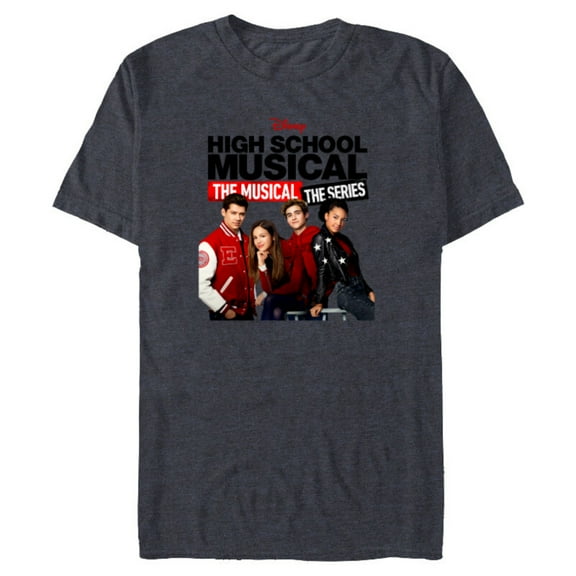 Disney High School Musical The Musical The Series Cast - Short Sleeve Blended T-Shirt for Adults - Customized-Royal