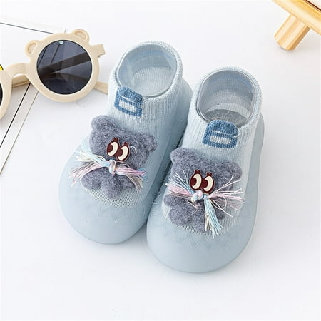 

Ã£ÂÂYilirongyummÃ£ÂÂ Baby Shoes Boys Girls Animal Cartoon Socks Shoes Toddler Warmthe Floor Socks Non Slip Prewalker Shoes