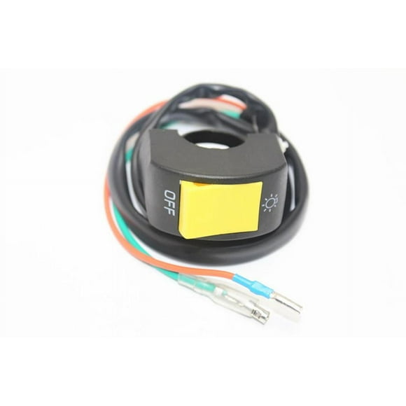 Motocicleta ATV /8 "22mm Manillar Faro Luz de Punto Interruptor de Parada Nuevo