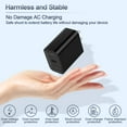 thumbnail image 5 of Fits for iPhone 17 16 15 Fast Charger, Comtiable for iPhone Charger 3Pack20W USB C Charger, 10ft Charging Cable 60W C to C Cable Cord, Wall Charger Adapter Power Charging Station Type C Charger Block, 5 of 9