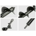 thumbnail image 2 of Earth Auger Spiral Drill Bit Electric Garden Planting Digging Hole Digger, 2 of 6