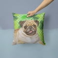 thumbnail image 2 of St Patrick's Design with Dog Fabric Decorative Pillow, 2 of 4