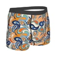 thumbnail image 2 of KLL Fashionable Paisley Men's Cotton Boxer Briefs Underwear-X-Large, 2 of 8