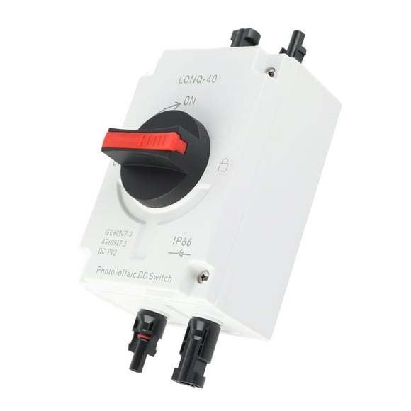 Interruptor de desconexión solar, aislador de CC fotovoltaico Aislador de CC solar Interruptor solar Aislador fotovoltaico Interruptor solar Excelencia verdadera