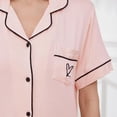 thumbnail image 6 of 2 Piece Sets for Women Summer Pajamas V Neck Cap Sleeve Tee Cute Shorts Pjs Outfits Casual Loose Sleepwear, 6 of 8