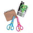 thumbnail image 2 of Children Safety Scissors Set, Round Tip Scissors Toddler Art Craft Training Safety Plastic Scissors, DIY Craft Scissors with Spring, 2 of 7