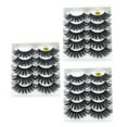 thumbnail image 1 of 15 pares de extensiones de pestañas de volumen realista niña belleza pestañas maquillaje pestañas falsas, 1 of 6