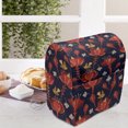 thumbnail image 3 of Jacobean Stand Mixer Cover, Continuous Pattern of Blooming Flowers and Little Birds, Kitchen Appliance Organizer Bag Cover with Pockets, 5 Quarts, Indigo Vermilion, by Ambesonne, 3 of 4