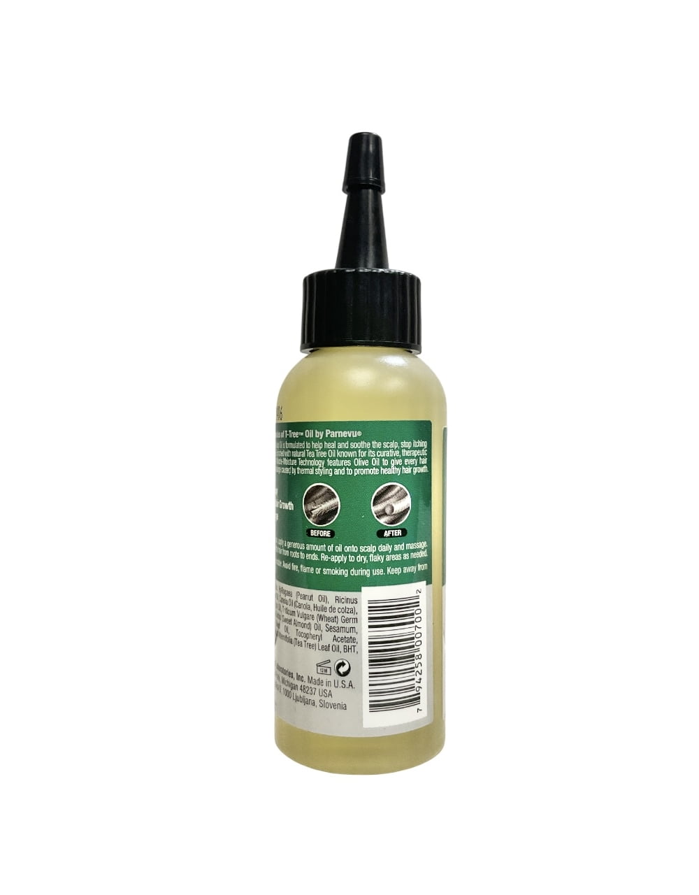 Parnevu T-Tree Scalp Oil, 2 oz (Pack of 4)