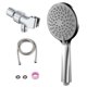 thumbnail image 1 of Hugtrwg Cabezal Ducha Refuerzo Velocidades Con Galvanoplastia Sin Óxido para Ducha Mano (A), 1 of 9