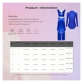 thumbnail image 7 of 3pcs Women Liturgical Worship Dance Overlay Outfit Tunic Dress Leotard And Wide Leg Pants Set, 7 of 7