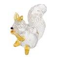 thumbnail image 2 of KAKOWELY Figura de ardilla de cristal para decoración de escritorio, regalo de cumpleaños, adorno de animal en miniatura para macetas y decoración de jardín., 2 of 5