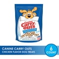 thumbnail image 2 of (6 Pack) Canine Carry Outs Chicken Flavor Dog Treats, 22.5 oz Bags, 2 of 11