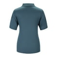 thumbnail image 2 of CAsport Women's "Keep Kool" Golf Shirt - Steel Grey, 2 of 2