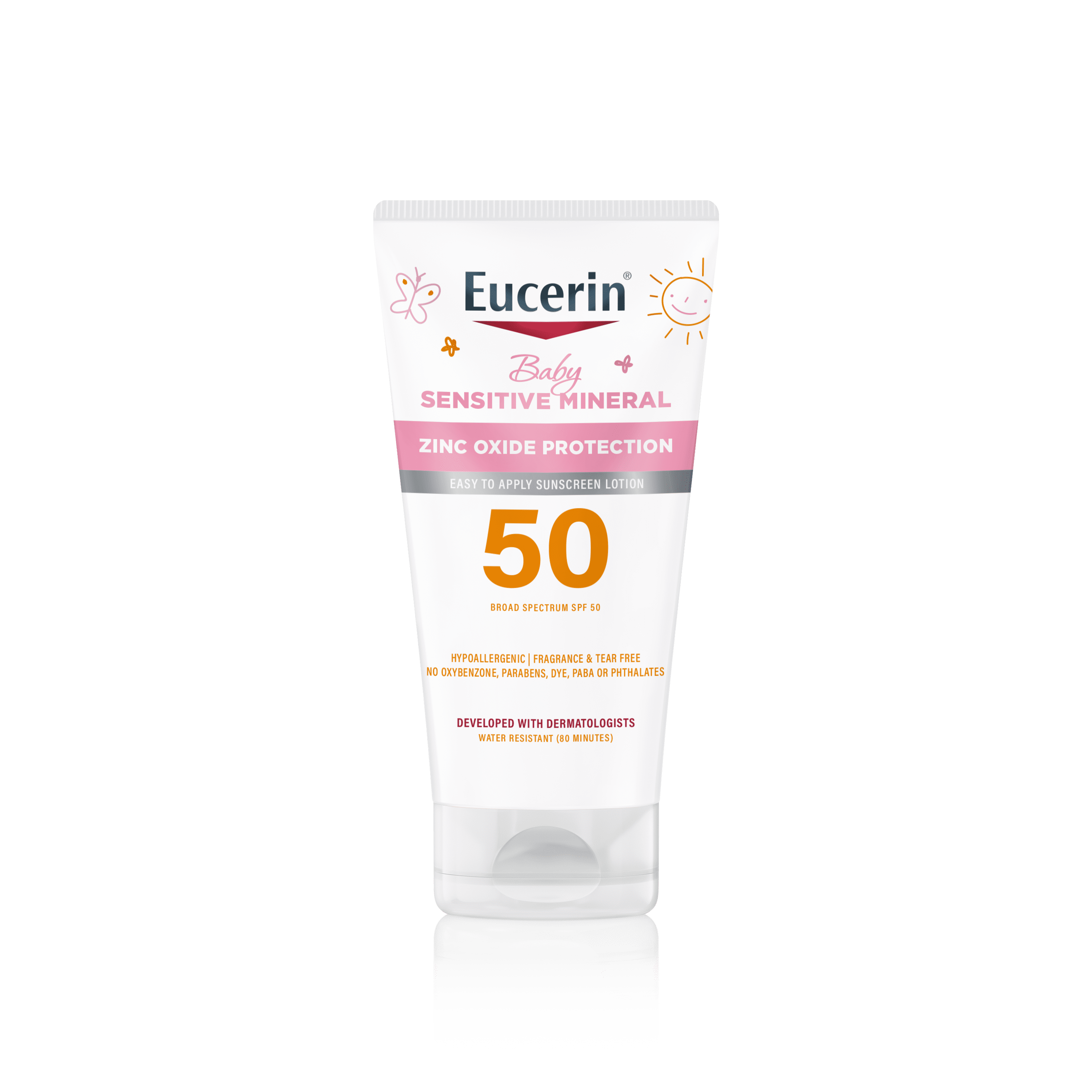 Eucerin Baby Sensitive Mineral Broad Spectrum Easy to Apply Sunscreen