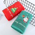 thumbnail image 1 of Nueva Navidad Toalla de cara de Navidad Decoración de Navidad Papá Noel rojo Regalo de A?o Nuevo Hogar Ba?o Lavado de manos ZefeiWu 1327533514996, 1 of 1