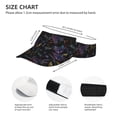 thumbnail image 3 of Balery Lavender Flowers Sport Wear Athletic Visor Sun Sports Visor Hat Visor Adjustable Cap for Women and Men (One Size), 3 of 7