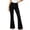 Black, variant on Vivianyo HD Women's Button‑Front Flare Denim Jeans, Denim Pants Patch Pocket for Women, Fashion Denim for Social Occasions, Sizes XS-3XL