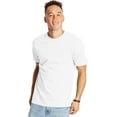 thumbnail image 2 of Hanes Men's and Big Men's Beefy Tee with Short Sleeves, 2-Pack, Sizes S-6XL, 2 of 4