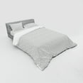 thumbnail image 2 of Ambesonne Abstract Bedding Set 4 Pcs, Flowers Inspired Motifs, Queen, Pale Taupe White, 2 of 2