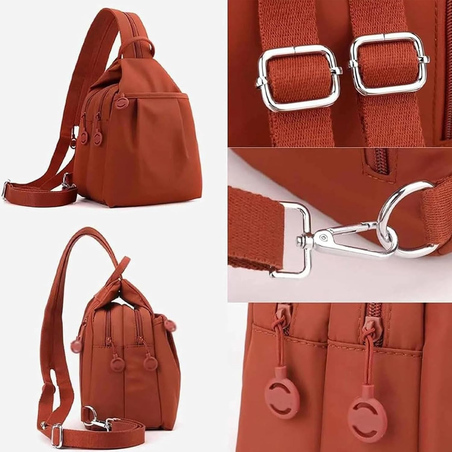 3 in 1 Anti-Theft Travel Tote Bag,Multi-Compartment Oxford  display picture 1