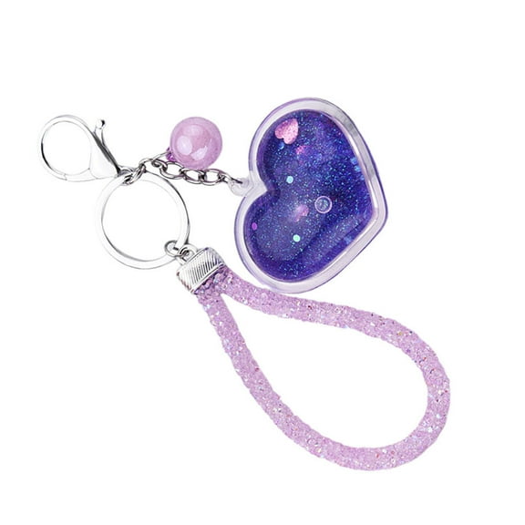 MLINS  Car Key Chain Shiny Pendants Bag Hanging Ornament Lovers