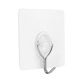 thumbnail image 5 of Ganchos de pared de acero inoxidable para el hogar, baño, cocina, organizador de almacenamiento, gancho (transparente, 6 uds.), 5 of 8