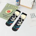 thumbnail image 7 of Pofeuu Modern Hip-Hop Skull Print 30cm Socks, Adult Running Hiking Socks for Youth and Adult, 7 of 7