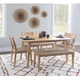 thumbnail image 3 of Parisi Dining Chair, Natural (Set of 2), 3 of 9