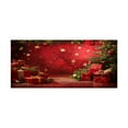 thumbnail image 2 of Grande Bannière de Garage pour Fête Extérieure des Fêtes, Panneau de Bienvenue, Signalisation de Vœux, Drapeau Rond, Bannière Colorée, Guirlande, Support de Bannière Extérieure, Guirlande de Flocons de Neige, Bannière de Noël pour Manteau, 2 of 4