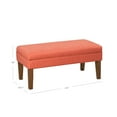 thumbnail image 3 of HomePop Decorative Storage Bench, Multiple Colors, 3 of 12