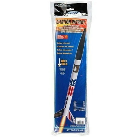 Estes Flying model Rocket Citation Patriot 652