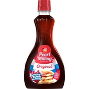 Pearl Milling Company Original Syrup, 12 fl oz Bottle, Classic Pancake Syrup, Easy Pour Flip Cap