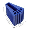 thumbnail image 2 of FUEENIRVA 2Pcs Blue Plastic Ladder Feet Covers for Anti Slip and Stabilizing Extension Ladder End Caps, 2 of 6