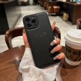 thumbnail image 3 of Funda de cuero con letras y nombres personalizados para iPhone 12, 13, 11, 14, 15, 16 Pro Max, XS Max, XR, 7, 8 Plus, funda personalizada a prueba de golpes, 3 of 5