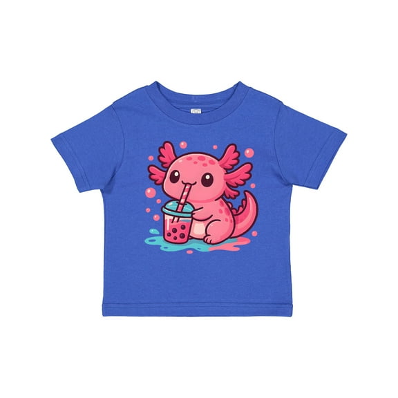 Inktastic Summer Axolotl Boys or Girls Toddler T-Shirt