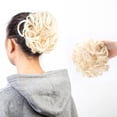 thumbnail image 3 of Keylever Messy Bun Hair Piece Hair Scrunchies Extension Curly Wavy Ponytail Hairpieces for Women Girls, 3 of 4
