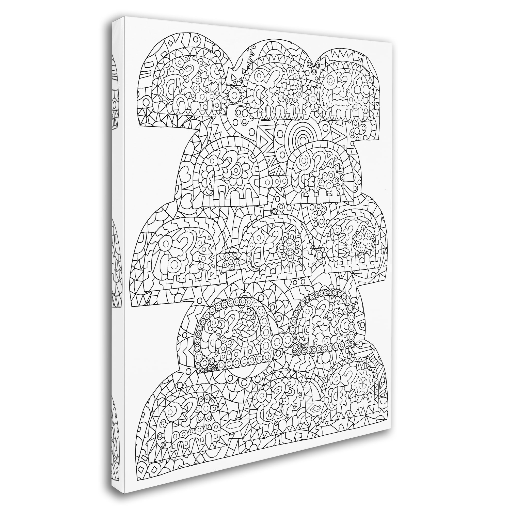 Trademark Fine Art 'Thirteen Elephants 2' Canvas Art by Miguel Balbas