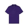 thumbnail image 4 of Camisa Polo IZOD Interlock de Manga Corta para Hombre en Morado, 4 of 7