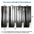 thumbnail image 3 of Peel and Stick Wallpaper Canvas Soundproof Sound Proof Padding Sound Dampening Acoustical Treatment Modern Art Wall Mural Decor Self Adhesive and Removable 69in x 98in, 3 of 6