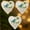 3 PCS#001, variant on Heart Shaped Sea Glass Art Decor Friendship Ornaments Good Friend Like A Four Leaf Clover Sea Glass Ornament for True Friends 2D Flat Acrylic Christmas Ornaments Bestie Gifts for Girls Womens (1pcs)