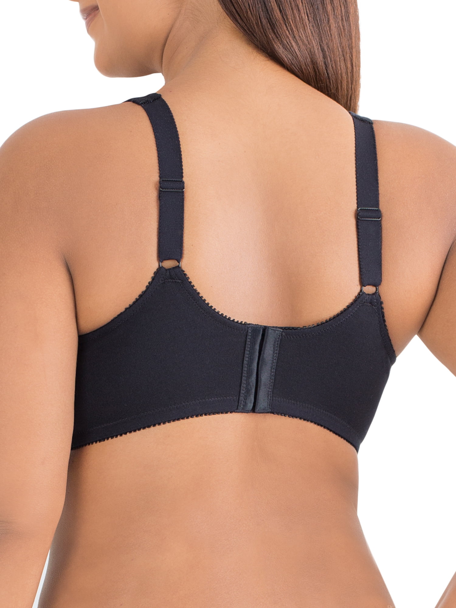 Fruit of the Loom Women's Plus Size Wirefree Bra, Style 96715, Sizes 36C to 44D